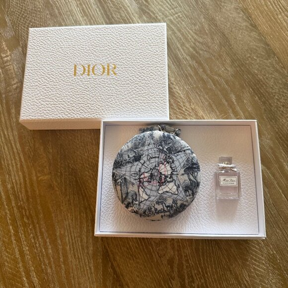 Dior Makeup Bag and Mini Miss Dior Set - Picture 3 of 3